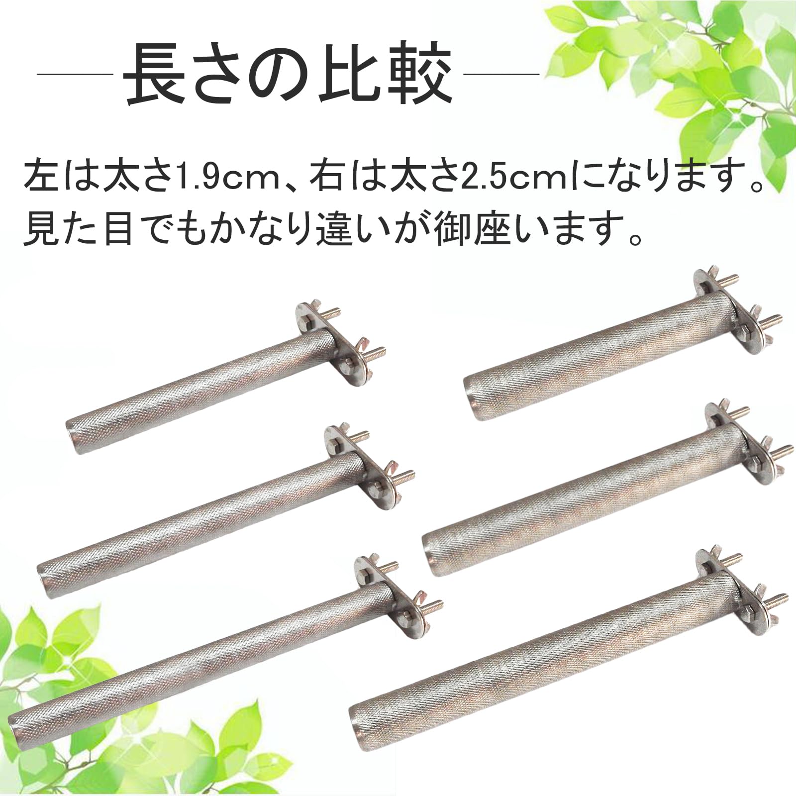 Amazon | Silver & Style 止まり木 ステンレス モモンガ インコ 爪研ぎ