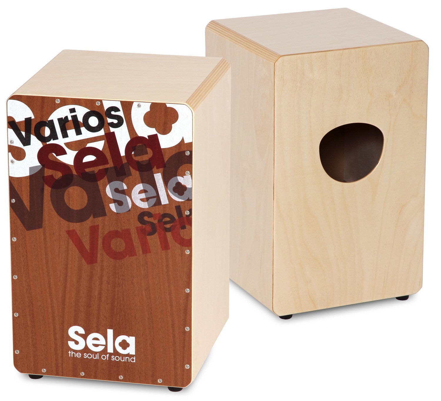 Sela SE 139 FR Varios Cajon Set avec sac à dos, cajon pad et livre de cajon + CD + DVD