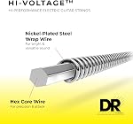 DR Strings DBG-10 HIVOLTAGE DIMEBAG DARRELL Guitare électrique nickelée Strings: Moyenne 1046