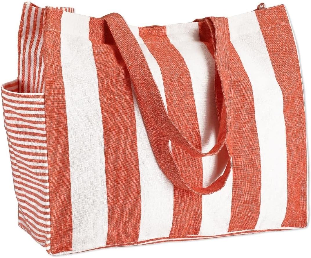 Folkulture Beach Bag For Women 17 x 14 Inch 100 Cotton