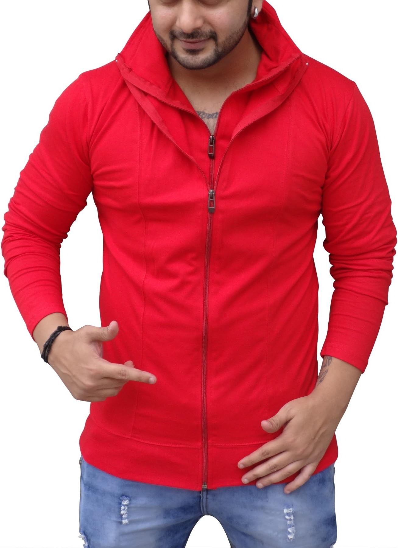 Men's Plain Slim T-Shirt
