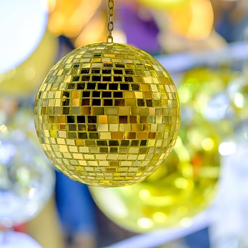 Miniatura 4 de SOUJOY 36000 piezas de azulejos de mosaico de espejo, 0.197 x 0.197 in, autoadhesivos, mini espejos cuadrados de cristal dorado para decoración del