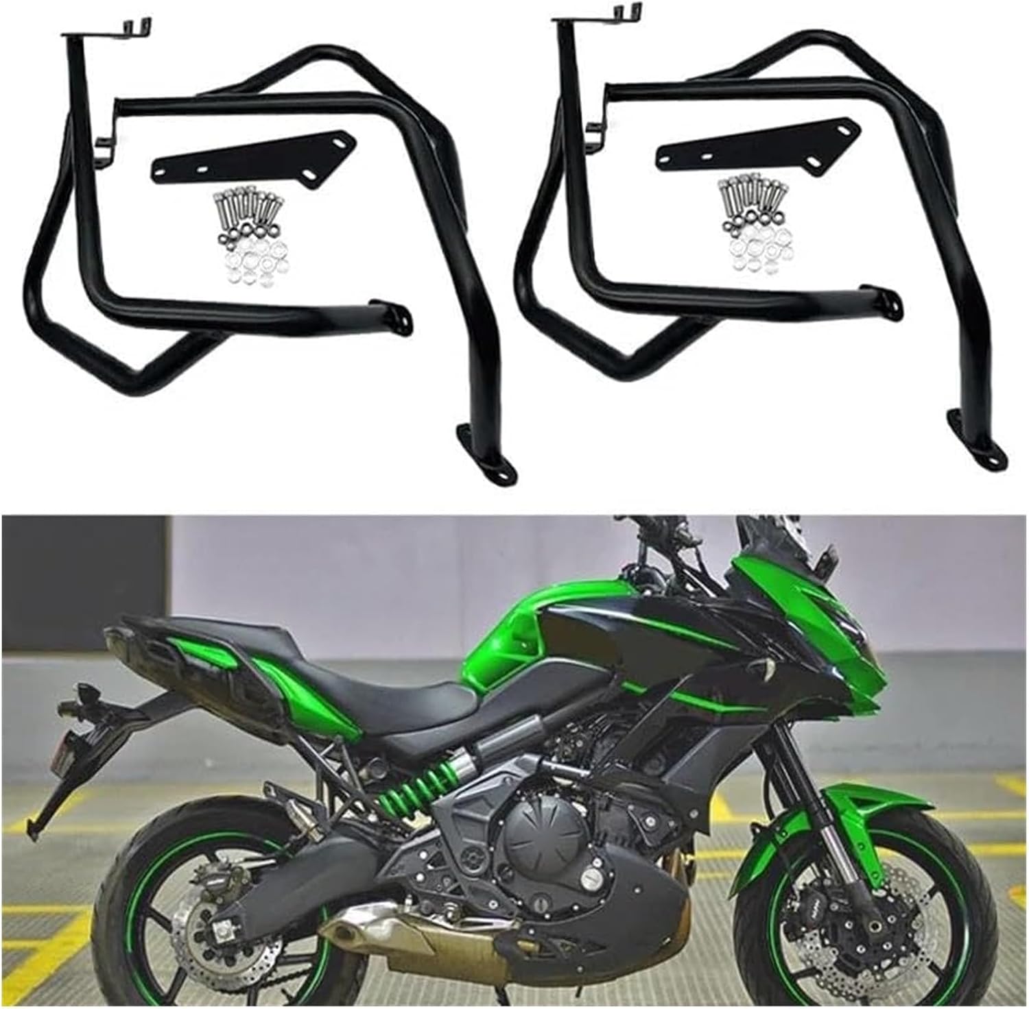 オートバイクラッシュバー排気シャフトガードバンパープロテクター