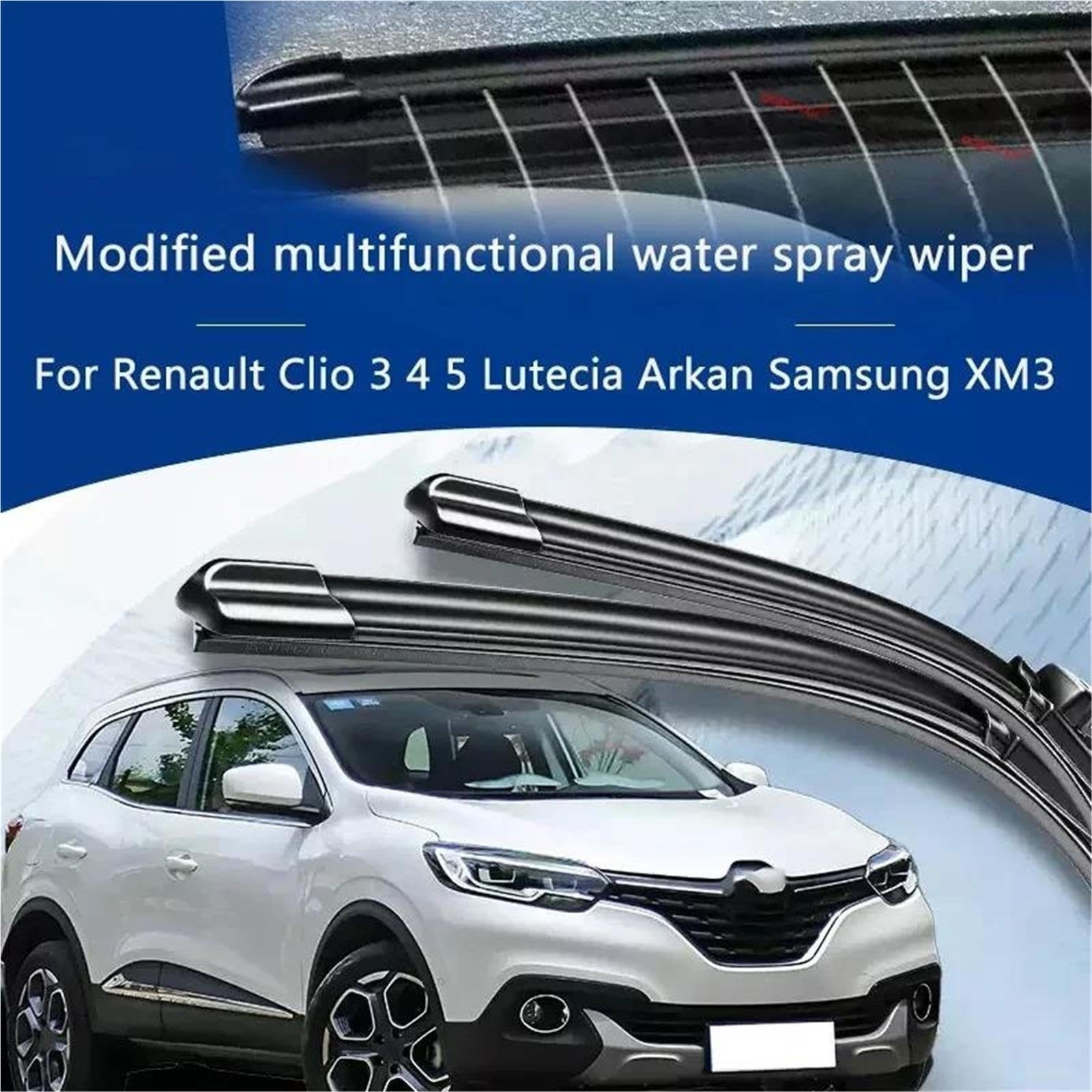 Wycieraczki samochodowe DlaRenault Clio 3 4 5 Lutecia
