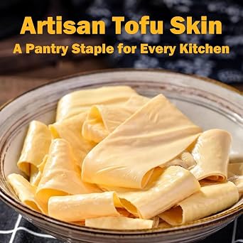 SntCrave Dried Tofu Skin 120g2 | Vegan High Protein Bean Curd