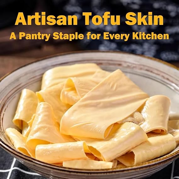 SntCrave Dried Tofu Skin 120g2 | Vegan High Protein Bean Curd
