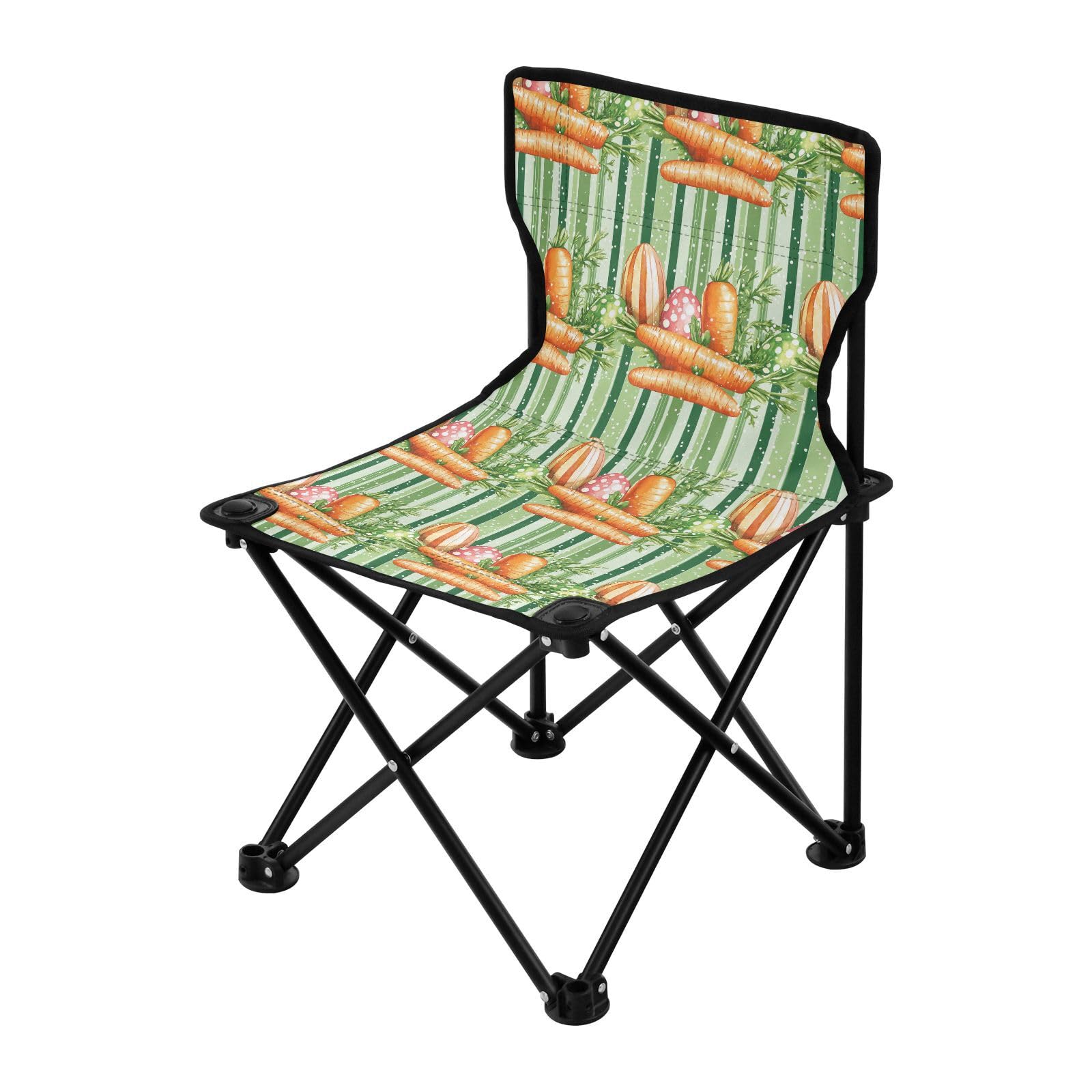 Chaise de camping pliable et compacte FRODOTGV avec dossier et son sac de transport