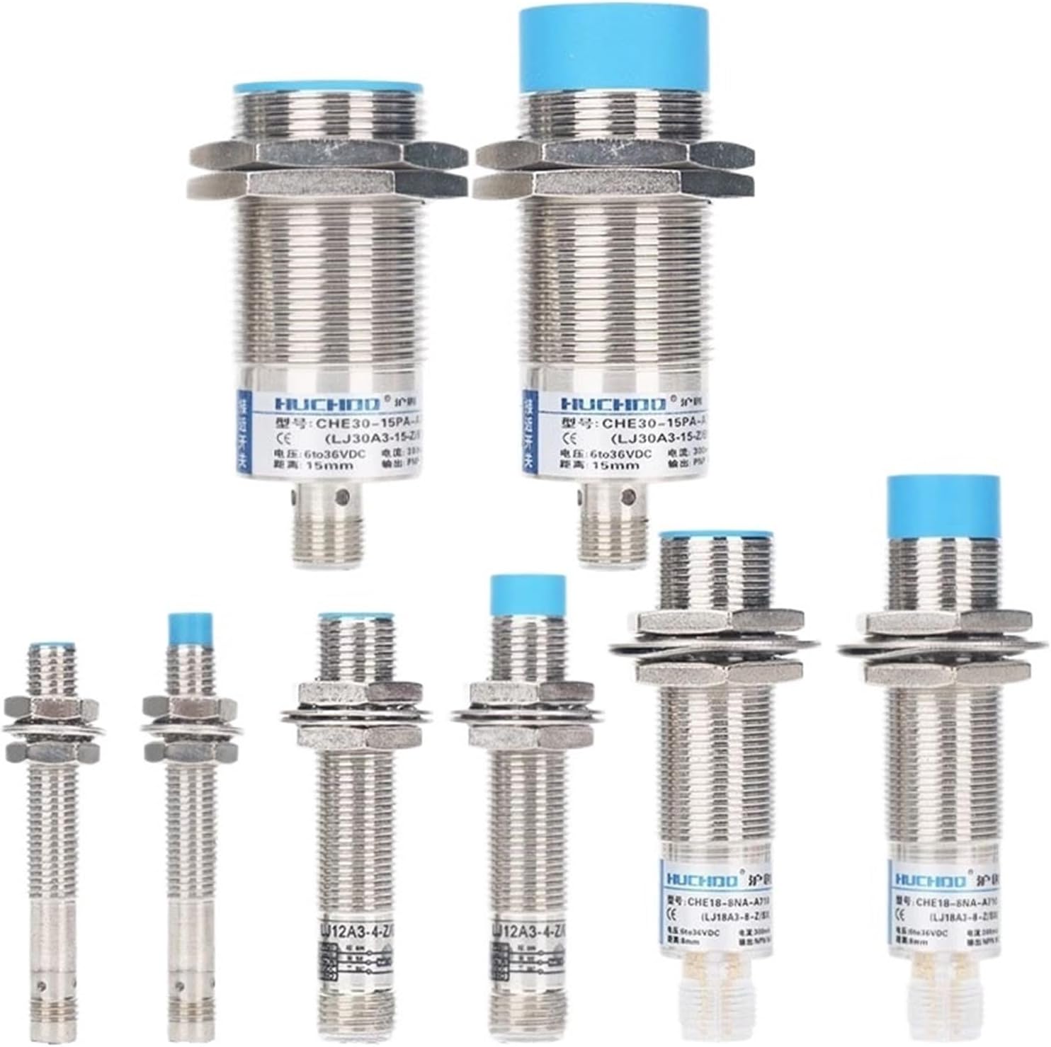 Amazon.com: Blue Proximity Switch Inductive Proximity Sensor Detection ...