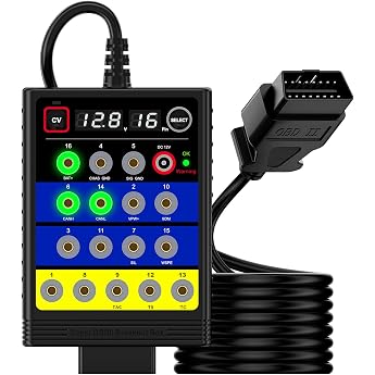 OBDResource OBD-II Breakout Box BX100 Automotive Circuit Tester Diagnostic Tool for All Vehicles with 12 Extension Cables