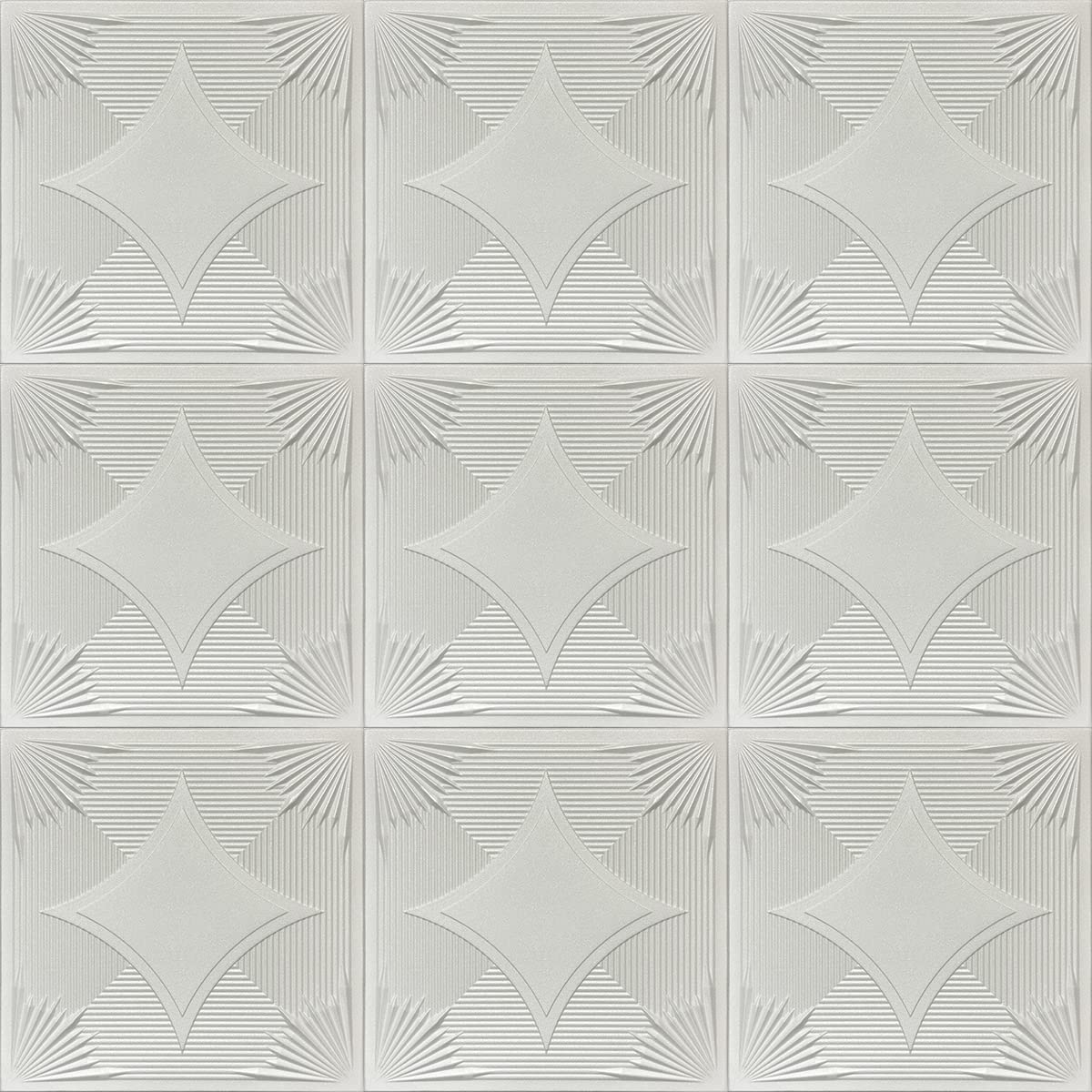 Euro-Deco Ceilings 20X20 Styrofoam Ceiling Tiles Glue-Up Euro-Deco Ceilings 20X20 Styrofoam Ceiling Tiles Glue-Up