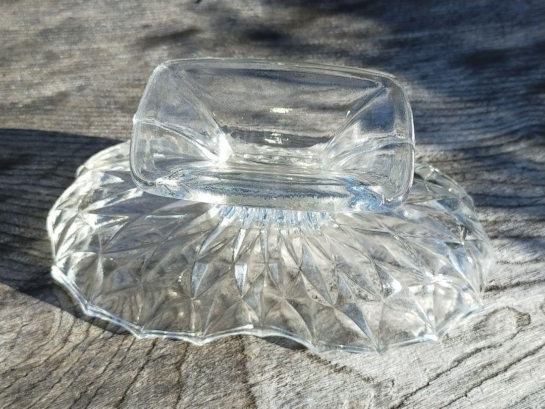 希少】骨董 アンティーク レトロ 氷ガラス
