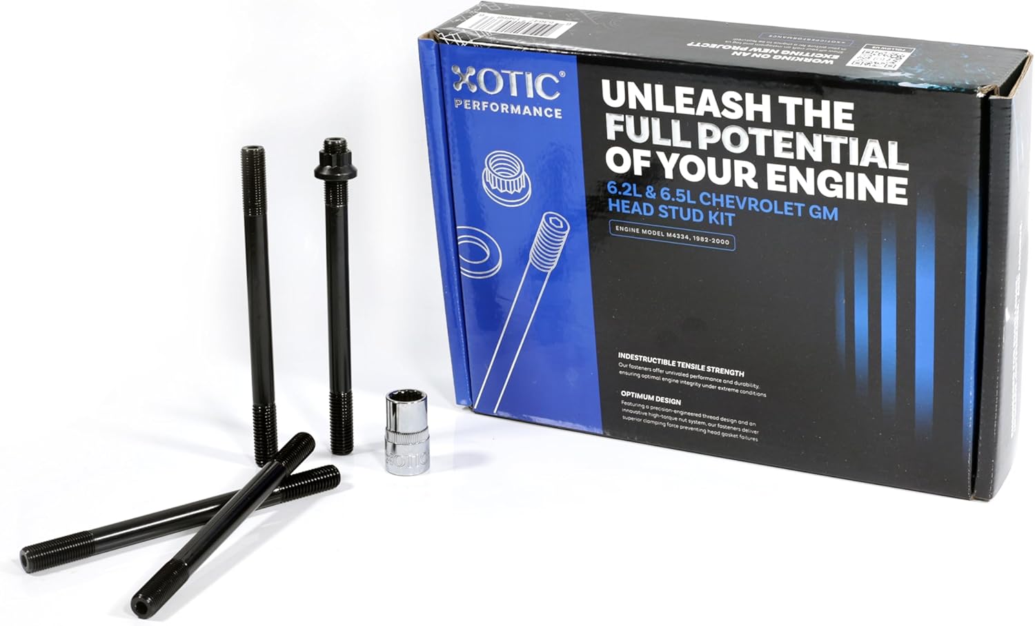 Head Stud Replacement Kit for 1982-2000 Chevrolet/GM 6.2L & 6.5L Diesel - Xotic Performance™ M4334