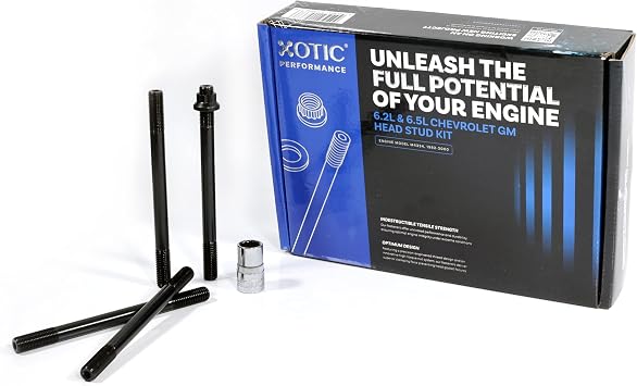 Head Stud Replacement Kit for 1982-2000 Chevrolet/GM 6.2L & 6.5L Diesel - Xotic PerformanceTM M4334