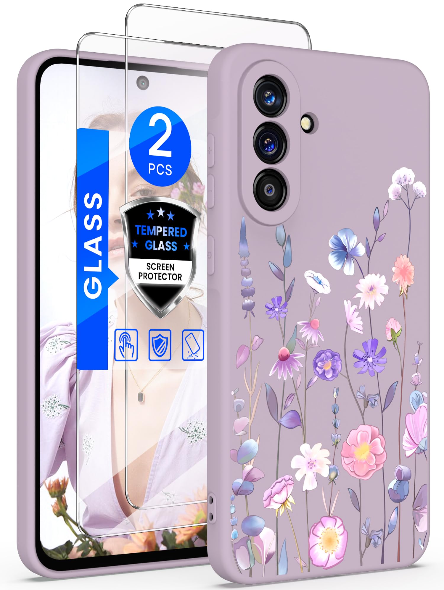 Amazon.com: Yucenx for Samsung Galaxy A36 5G Case with 2X Screen