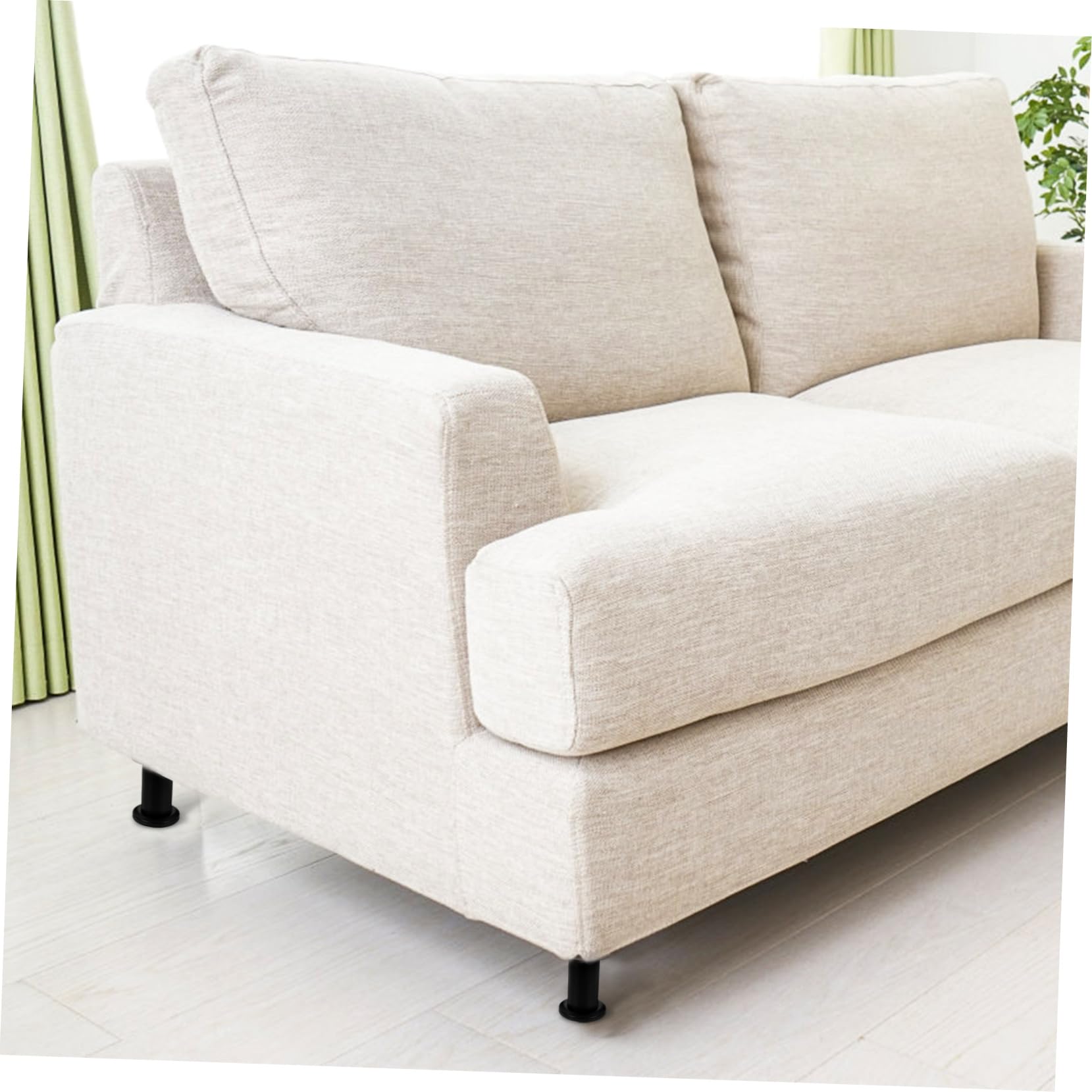 Veemoon 4pcs Furniture Legs Bed Replacement Parts Bed Feet Replacement Bed Frame Legs Replacement Bed Frame Feet Bed Legs Bed Support Bed Frame Riser Under Mattress Support Bedside Fixer