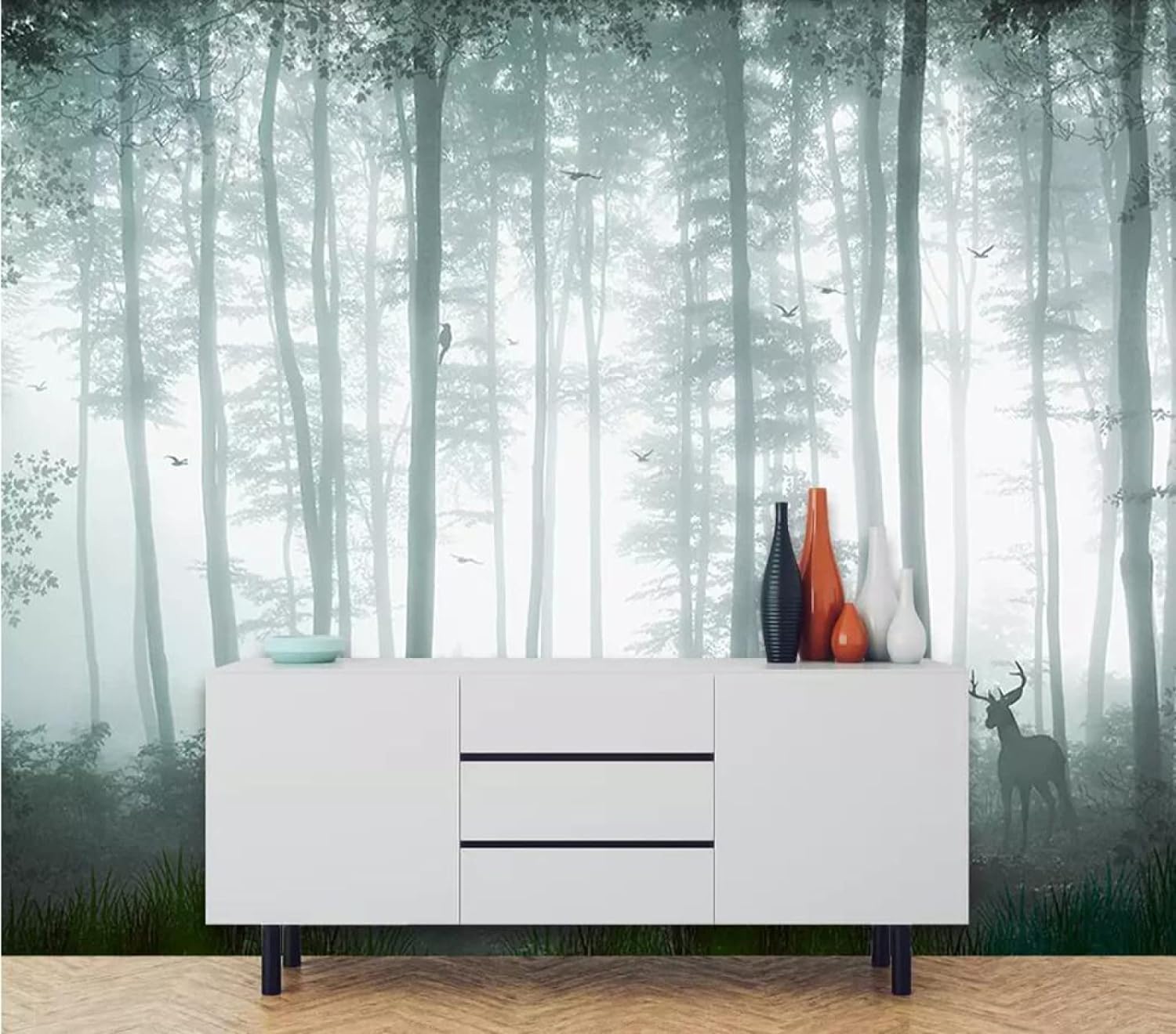 Papier peint photo 3D pour chasser le stress avec la nature