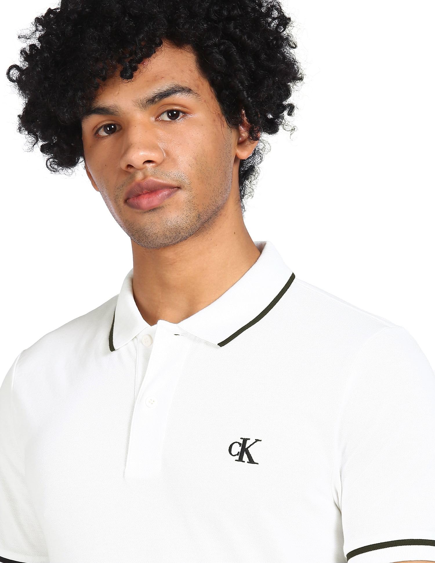 Calvin Klein Jeans Polo de Manga Corta para Hombre