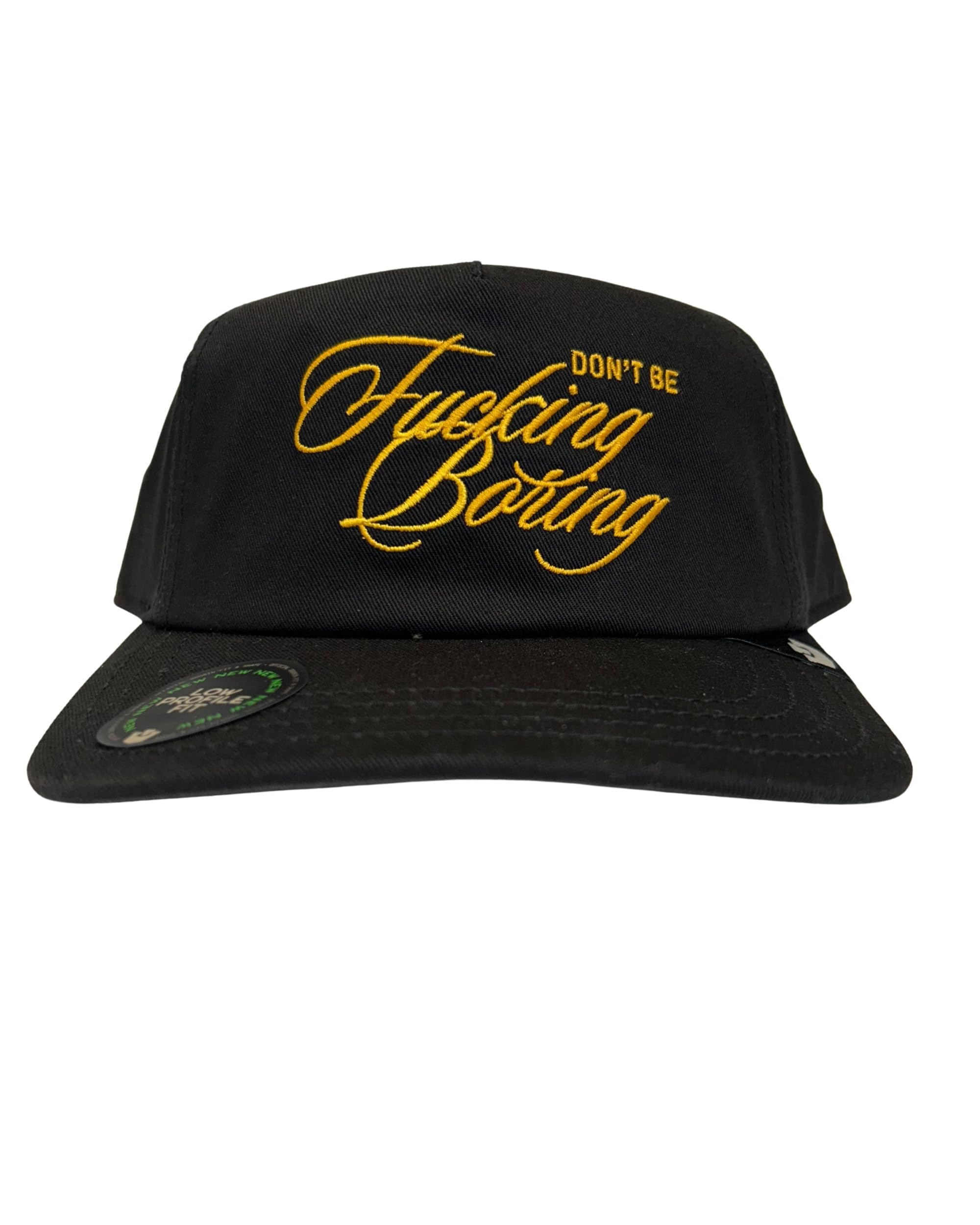 Goorin Bros. Cappello Don't Be Fucking Boring Trucker cap Misto Poliestere Nero Unisex