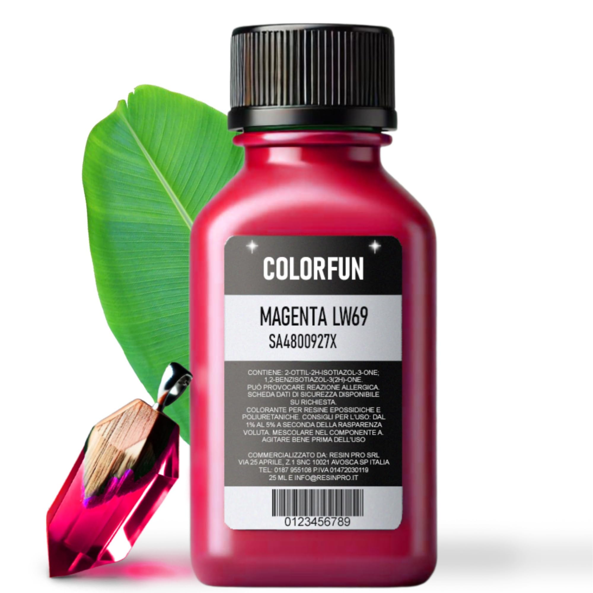 Resin Pro Colour Fun Brilliant Magenta Dye Colour