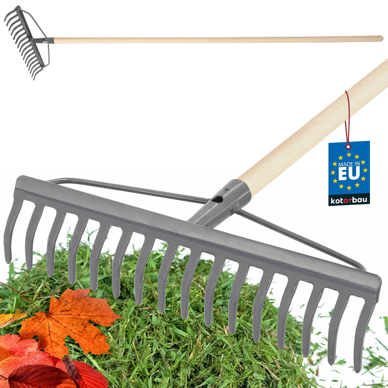 Rastrello Scarificatore KOTARBAU 360mm - Per Togliere Muschio E Feltro