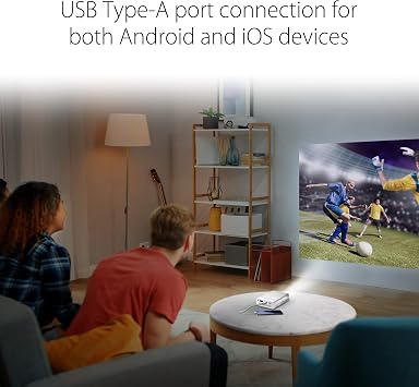 Asus 200LÜMEN Zenebam E1R 854X480 Taşınabilir Bataryalı LED Projeksiyon