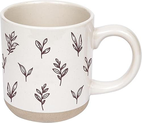 Sweet Water Decor Sweater Weather - Taza de café de gres  Tazas de café novedosas  Apto para microondas y lavavajillas  Taza de café de 14 onzas