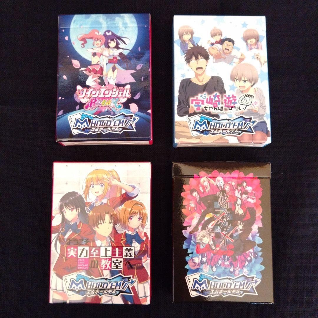 エムホールデム ポーカー デック トランプ 賭ケグルイ ツイン