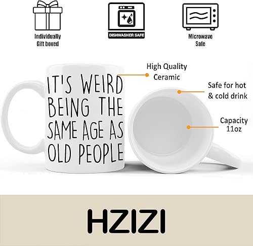 Miniatura 6 de Funny Senior Citizens It's Weird Being The Same Age As Old People - Divertidos regalos sarcásticos sarcásticos para ancianos, ancianos, abuela,