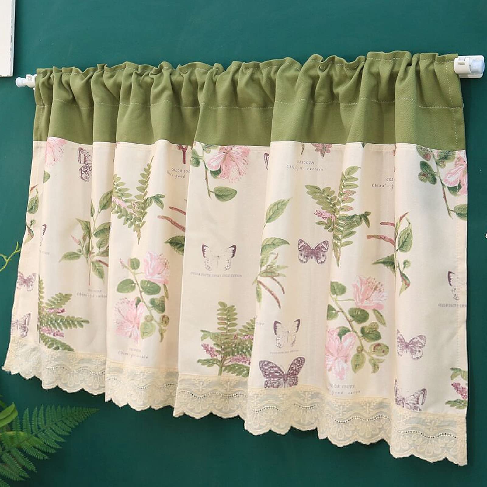 Rideaux de style rural en coton avec finitions haut de gamme