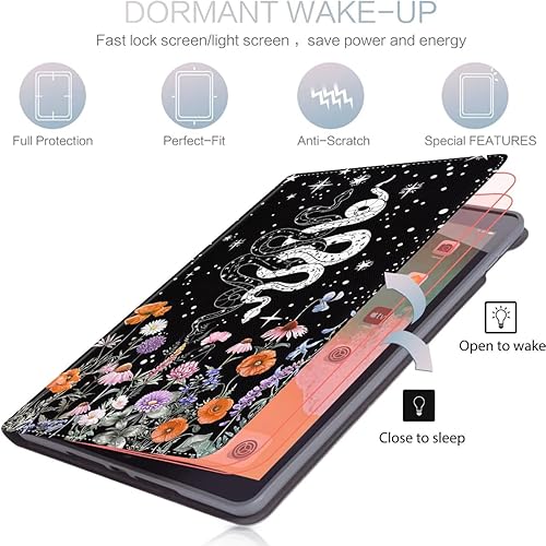 Miniatura 3 de Funda para iPad de 987 generación, funda para iPad 10.2 (202120202019), funda plegable delgada con función de encendidoapagado automático para iPad