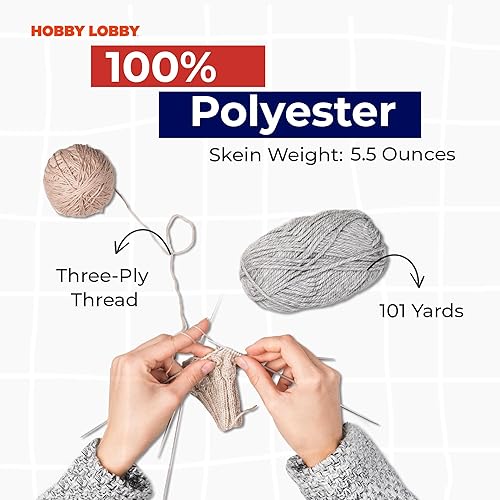 Miniatura 3 de Bee - Ovillo súper voluminoso para tejer y tejer, madeja suave, 101 yardas de hilo 100% poliéster para mantas, sombreros y más, accesorios de