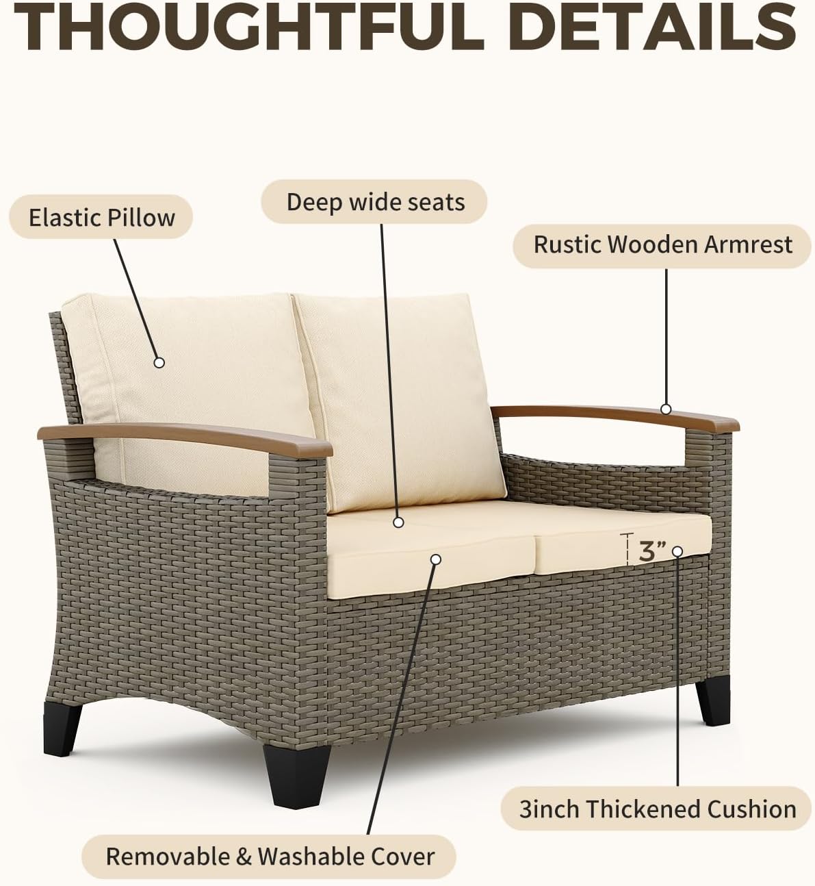 Transform Your Outdoor Space: MELLCOM 8-Piece Patio Furniture Set Review