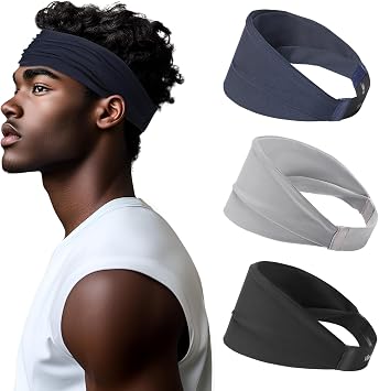Sweat Absorb Headband for Men & Women Running Yoga Workout Fashion