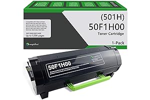 501H 50F1H00 High Yield Toner Cartridge Compatible with Lexmark MS Series Printers