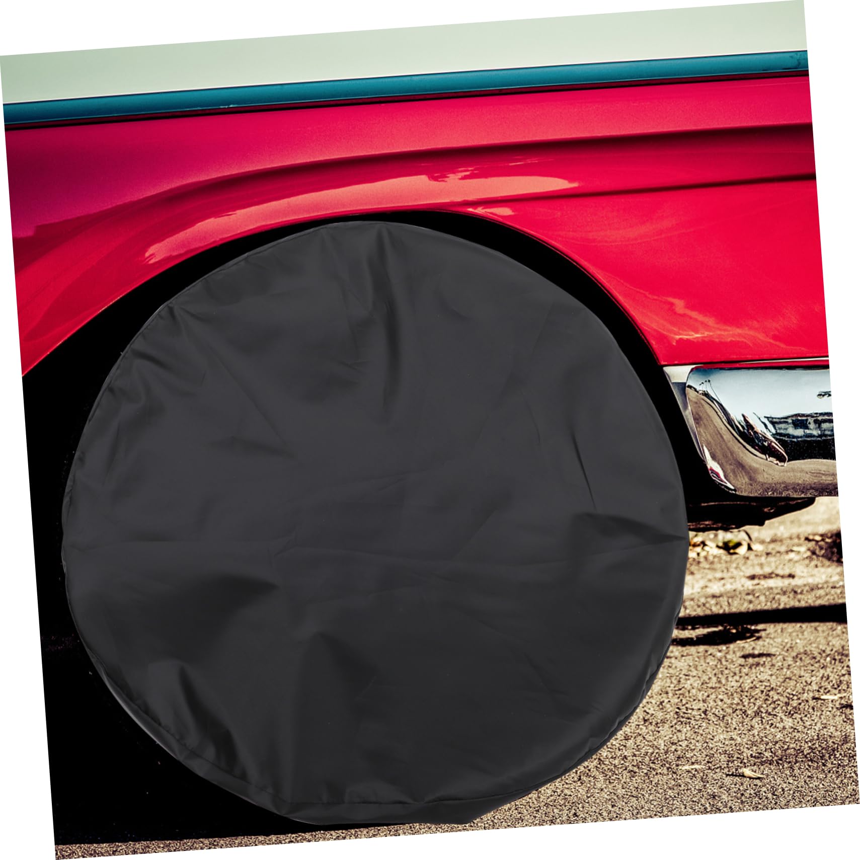 4pezzi Coperture Per Pneumatici Oxford Impermeabili e Resistenti Al Sole Protezione Per Ruote Da Auto Facile Installazione e Rimozione