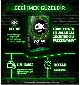Okey Rötar Prezervatif 10 Adet