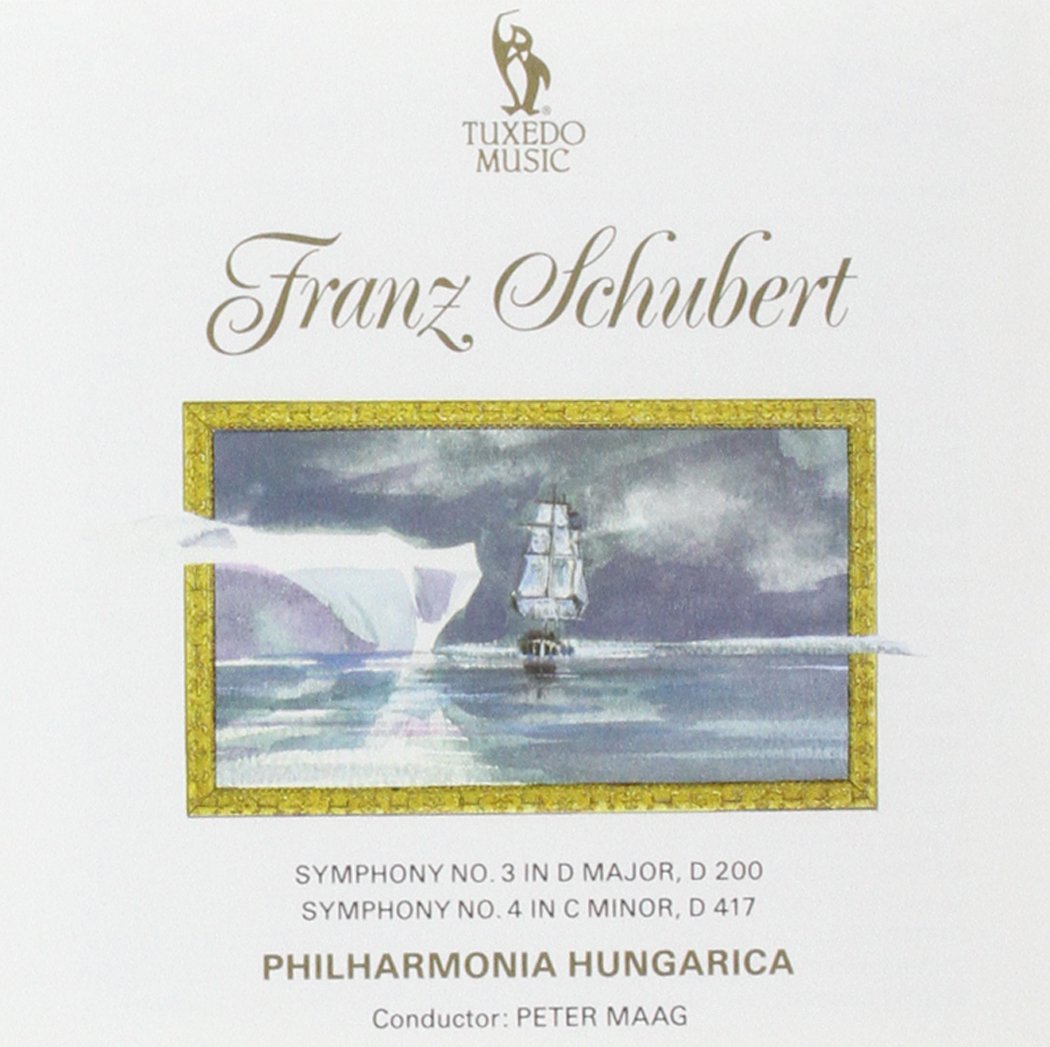 Sinfonien Nrn.3 & 4 [Audio CD] SCHUBERT,F.