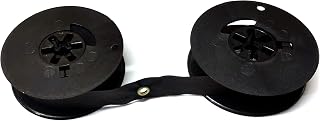1/2" Universal Typewriter Ribbon, Black. for Vintage Typewriters. 2" Spools. Fits Most Royal, Olympia, Smith Corona, Remington, Olympia, Brother, and Other Vintage Typewriters