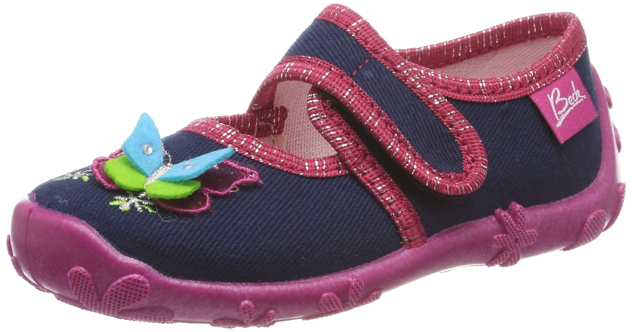 Beck Girls Butterfly Slippers
