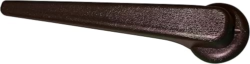 FR Manija reclinable estilo palanca con agujero de 58 pies, grano de madera marrón