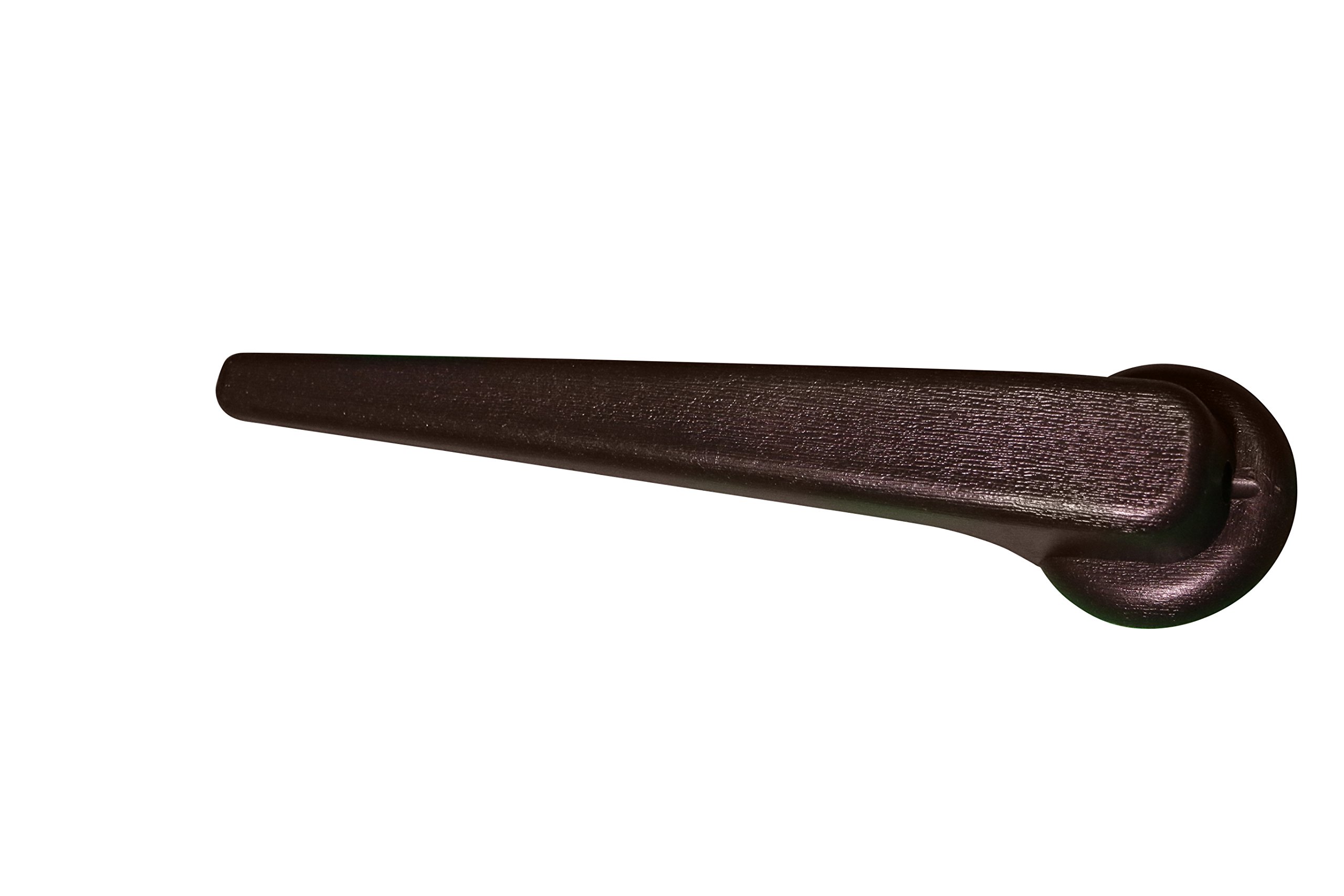 FR Lever Style Recliner Handle 5/8' Hole, Brown Wood Grain