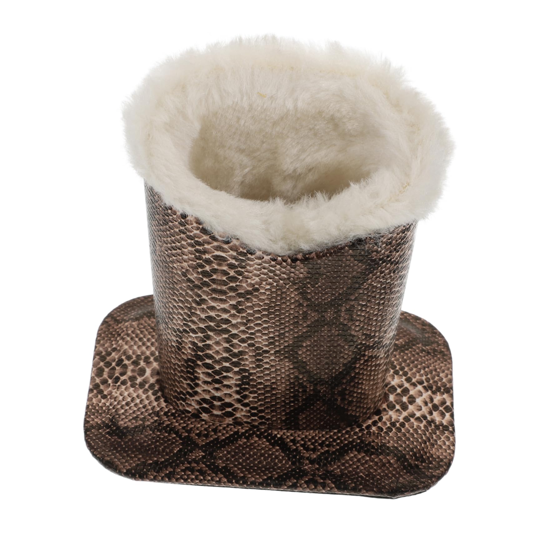 ULTECHNOVO 4pezzi Portaocchiali Peluche Elegante Con Design Aperto Organizer Per Occhiali Da Tavolo Per Casa e Ufficio Per Mantenere Tuo Spazio Ordinato e Pulito