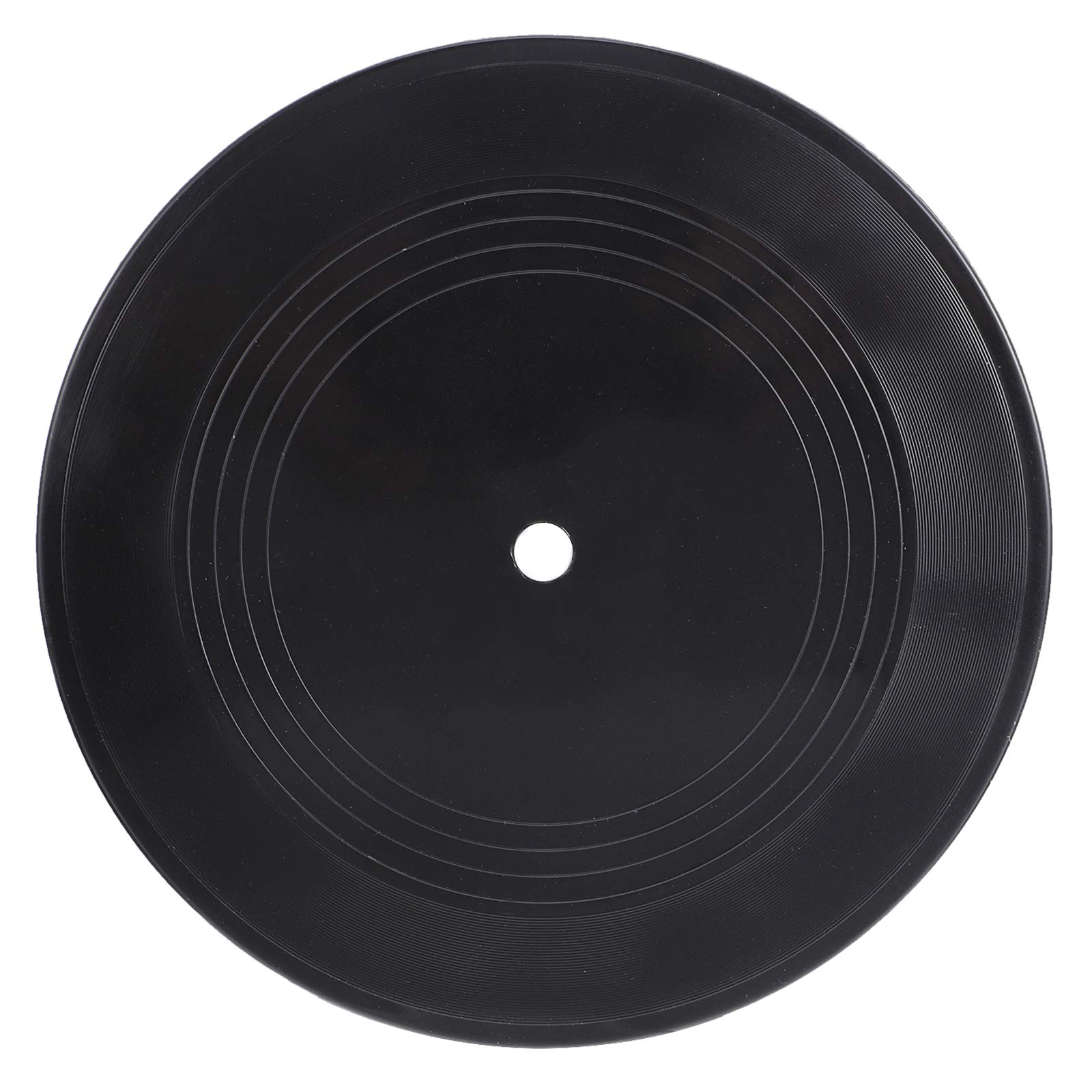 Discos de vinilo retro negros de 7 pulgadas creativos para ambientar habitaciones vintage
