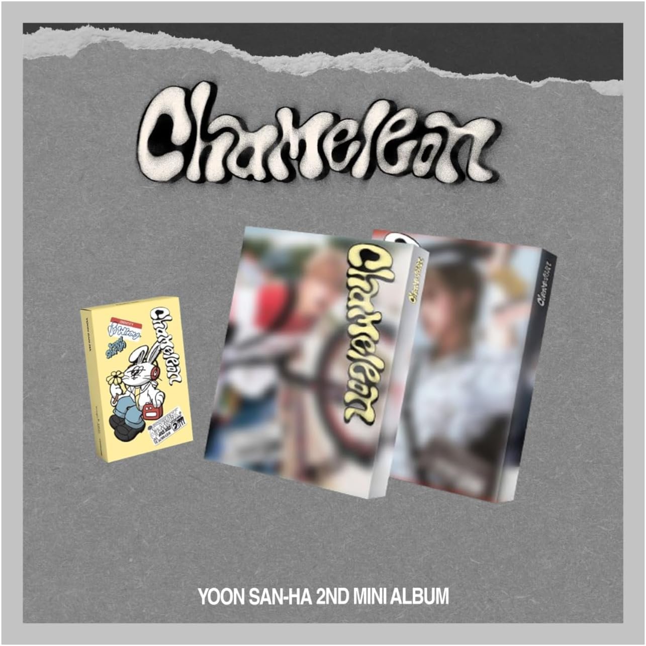 Astro Yoon Sanha Chameleon 2nd Mini Album with Tracking sealed (Full Set(External+Internal+POCA)) + Extra photocards