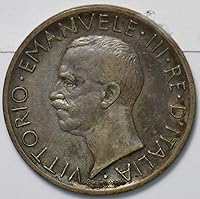 Vista 1 de Moneda Coleccionable Italia 1927 5 Lire Eagle animal 193340