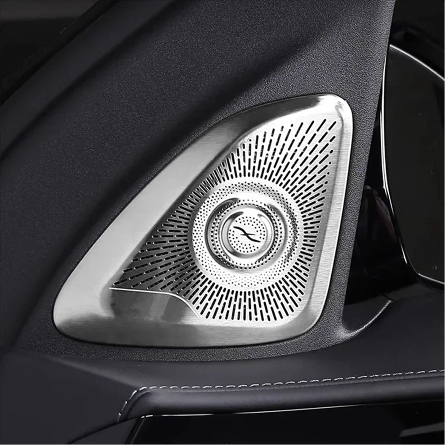 Car Audio Speaker Cover Trim Car Door Horn Cover Trim Auto Accessories Interior Compatible for Benz S Class W223 S400 S450 S480(C Type)