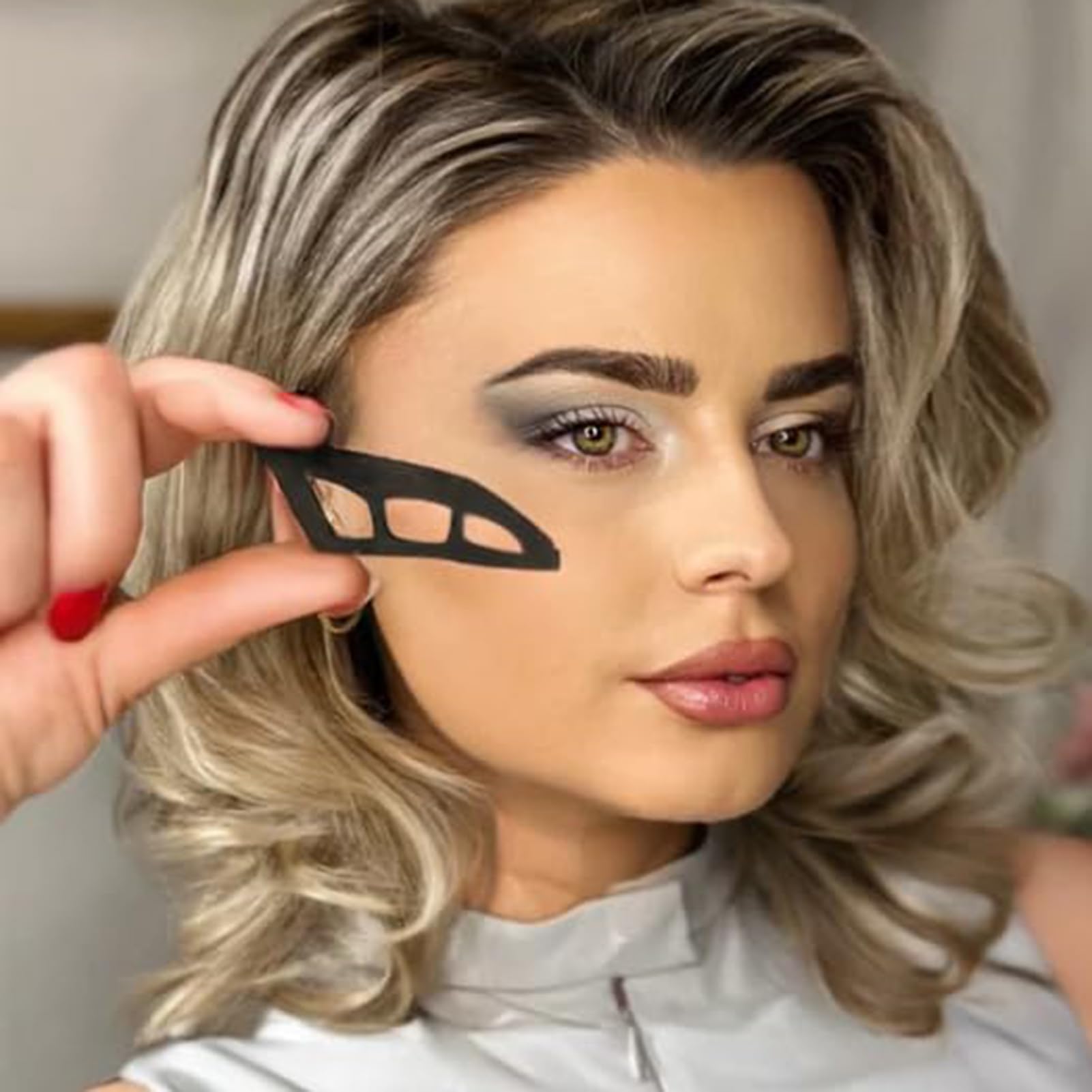 Eyetour Honeshadow Tool, Eyetour Il Tuo Glam Bestie, Modello Di Eyeliner Per Donne, Stencil Per Trucco Rapido, Strumento Per Il Trucco Degli Occhi Per Ombretto, Stencil Per Ombretto Per Gli Occhi