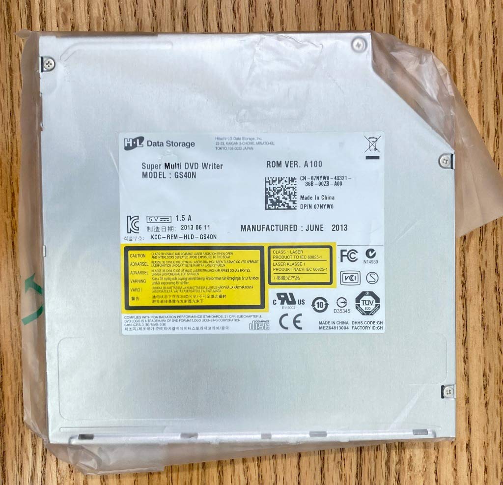 tszpy Model:GS40N with buttonNew Packaging for Dell PP17S Alien X51R2 M14X Chassis Suction Ultra Thin Serial Port dvdrw Optical Drive-picture-29