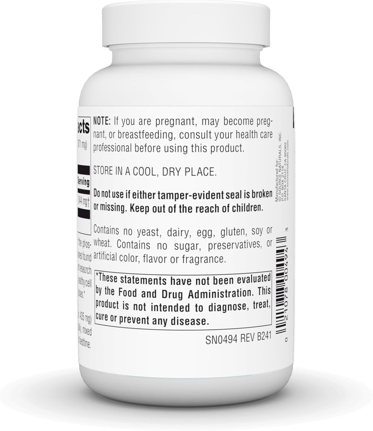 Source Naturals Pure Inositol, Dietary Supplement* - 4 oz Powder - Image 3