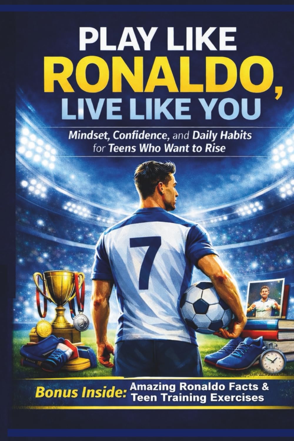 Play Like Ronaldo, Live Like You: Mindset, Confidence, and Daily Habits for Teens Who Want to Rise